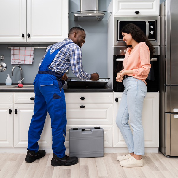 can you provide an estimate for cooktop repair before beginning any work in Kenefick Texas